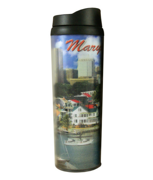 Americaware SATMRY01 Maryland Full Color Lenticular Tumbler