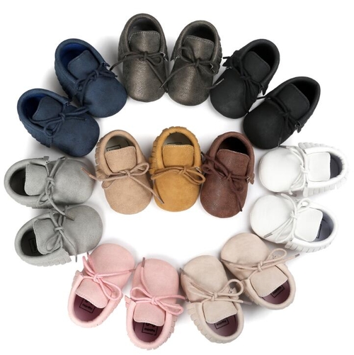 2019 Newborn Baby Shoes Boys Girls PU suede