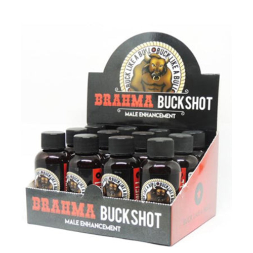 Brahma Buckshot Male Enhancement Shot 2oz Display (12/Display)