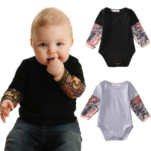 New Fashion Kids Boys Clothes Cartoon Patchwork