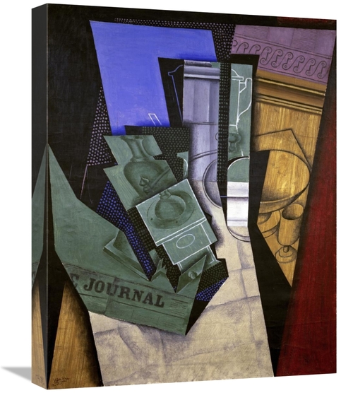 Global Gallery GCS-277810-22-142 22 in. Breakfast Art Print - Juan Gri