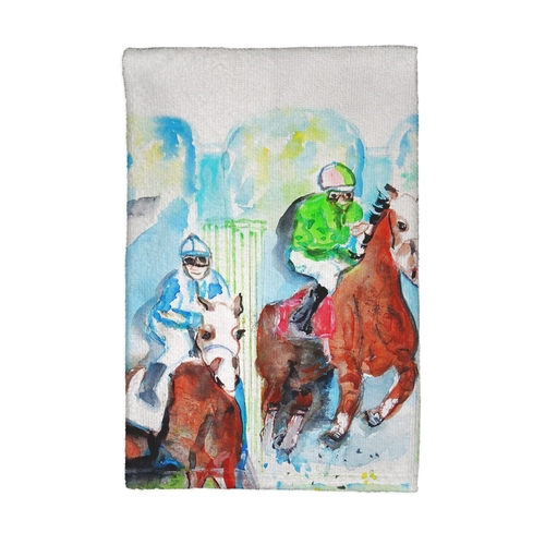 Betsy Drake KT628 Starting Gate Kitchen Towel
