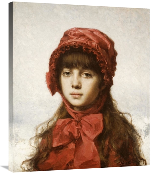 Global Gallery GCS-266499-36-142 36 in. The Red Bonnet Art Print - Ale