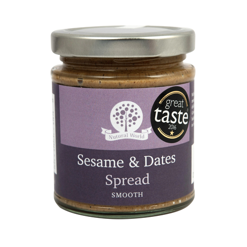 Nutural World – Sesame & Dates Spread - Smooth - 170g