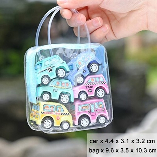 6pcs/bag Simulate Car Children Education Vehicles