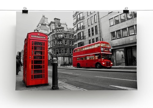 Fleet street London Canvas Print or Poster