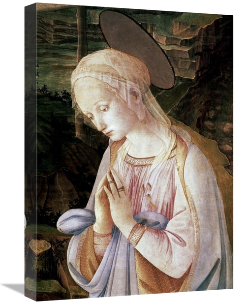 Global Gallery GCS-278243-22-142 22 in. Madonna & Child with Angels - 