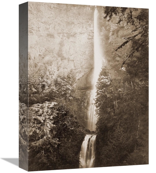 Global Gallery GCS-455363-16-142 16 in. Multnomah Falls, Columbia 