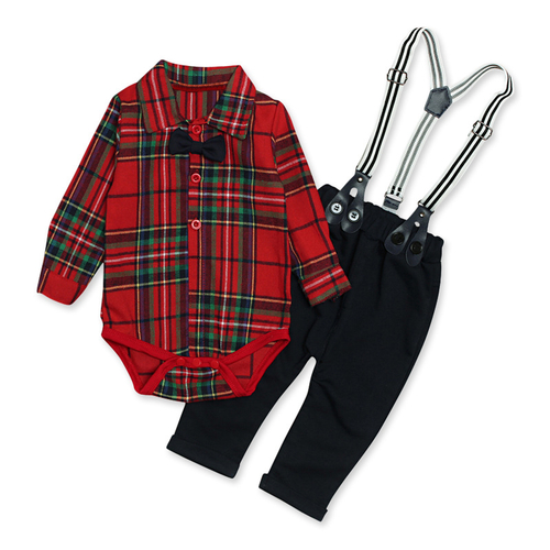 Gentleman Fashion Infant Baby Boys Clothes 2PCS