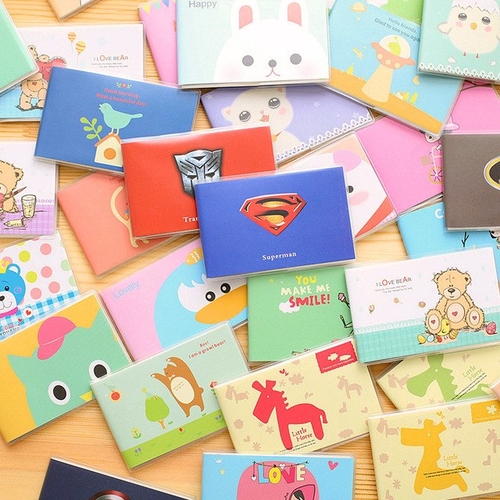 Portable Cute Cartoon Notebook Memo Pads Diary