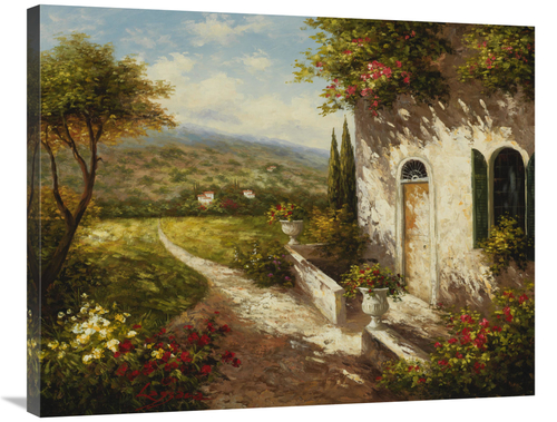 Global Gallery GCS-132592-2835-142 28 x 35 in. Traccia Del Prato Art P