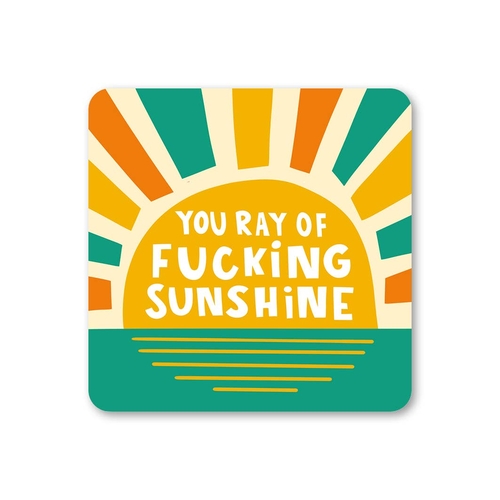 Sunshine Coaster (Pack of 6)