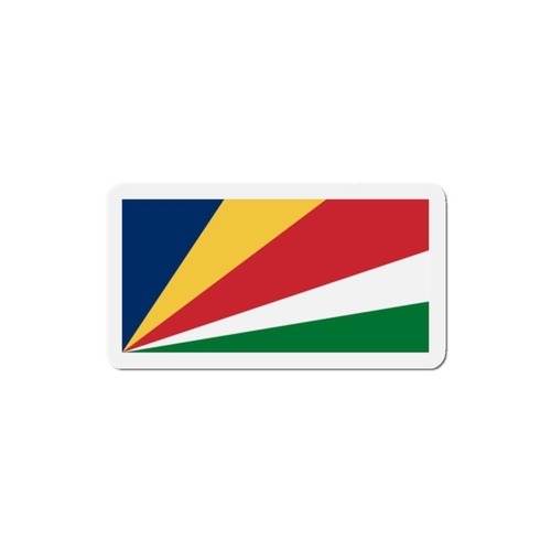 Aimant Drapeau des Seychelles en plusieurs taiiles