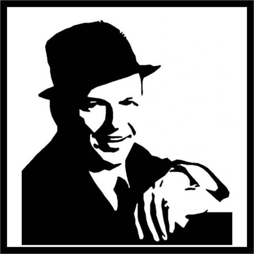 3 Inch Cloth  Patch Frank Sinatra