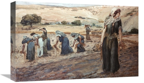 Global Gallery GCS-280488-22-142 22 in. Ruth Gleaning Art Print - Jame