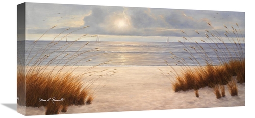 Global Gallery GCS-398734-1224-142 12 x 24 in. Beach Days Art Print - 