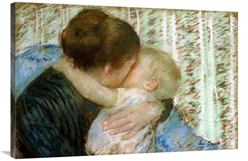 Global Gallery GCS-267826-40-142 40 in. A Goodnight Hug Art Print - Ma