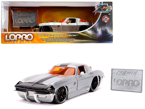 1963 Chevrolet Corvette Sting Ray Raw Metal with Black Stripe \LOPRO