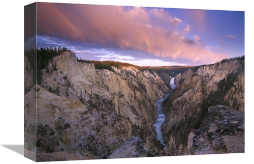 Global Gallery GCS-396513-1216-142 12 x 16 in. Lower Yellowstone Falls