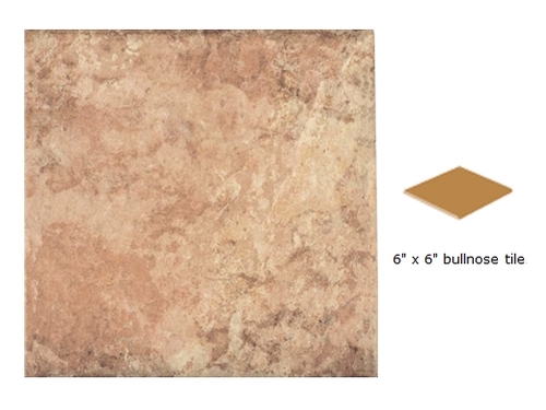 Baystate AZ603 6 x 6 in. Barley Aztec Pool Tile