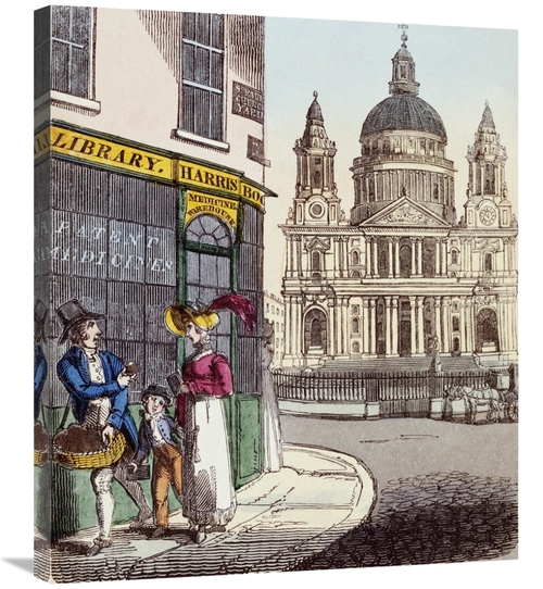 Global Gallery GCS-268058-30-142 30 in. The Cries of London Art Print 