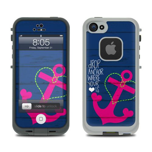 DecalGirl LCI5-DANCHOR Lifeproof iPhone 5 Case Skin - Drop Anchor