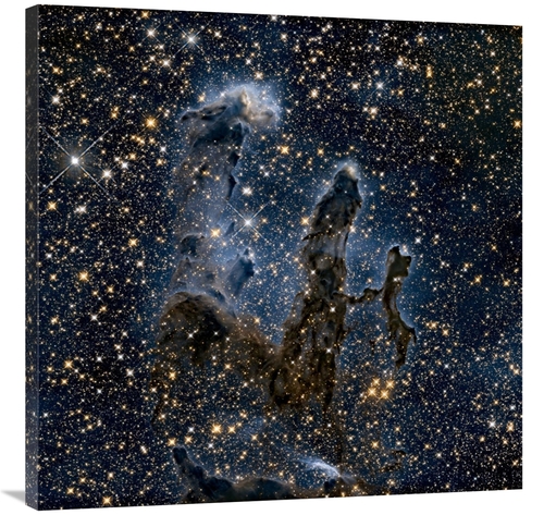 Global Gallery GCS-456008-3636-142 36 x 36 in. A Near-Infrared View of