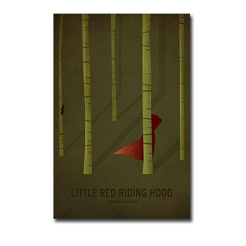 Artistic Home Gallery 2436M297IG Little Red Riding Hood by Christian J