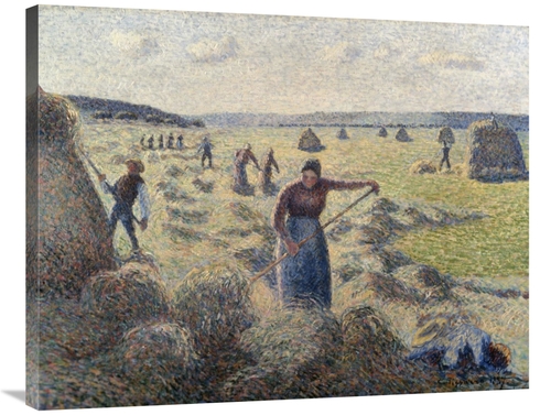 Global Gallery GCS-279438-36-142 36 in. The Hay Harvest, Eragny Ar