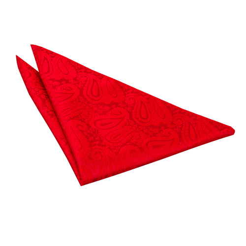 Paisley Handkerchief - Red