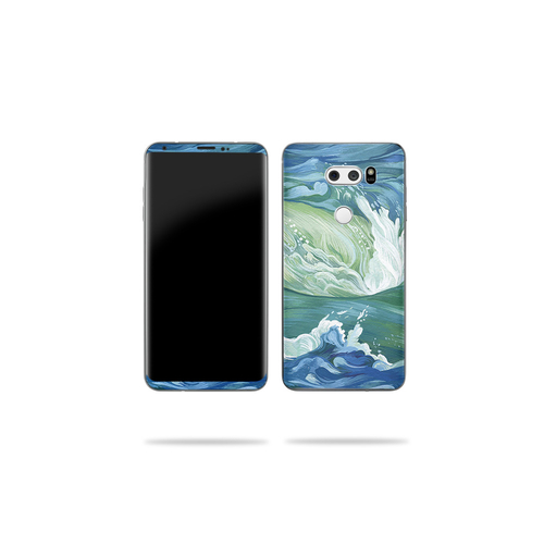 MightySkins LGV30-Cyclone Wave Skin for LG V30 - Cyclone Wave