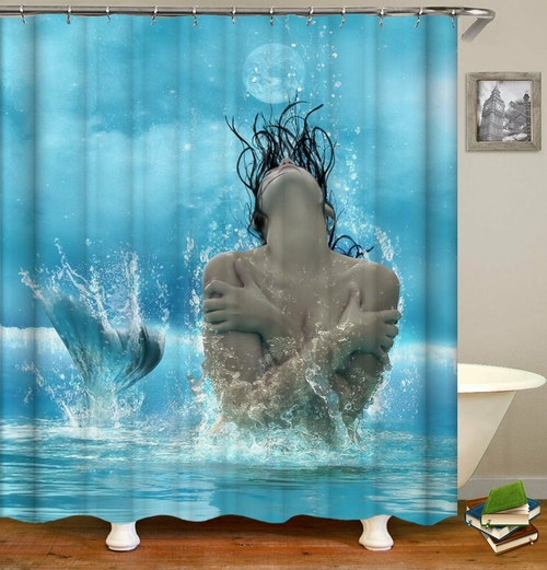 Photogenic Mermaid Shower Curtain