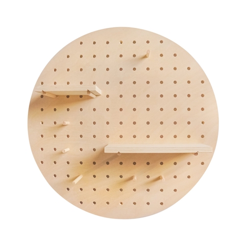 Pegboard-organizer in Round Shape