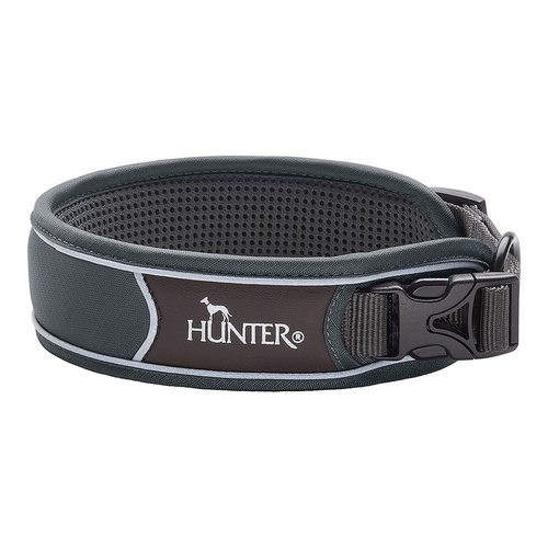 Dog collar Hunter Divo Grey (35-45 cm)