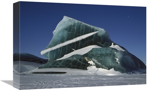 Global Gallery GCS-453513-1218-142 12 x 18 in. Iceberg Trapped in Sea 