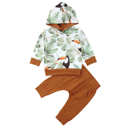 Autumn Newest Toddler Infant Baby Boys Hooded