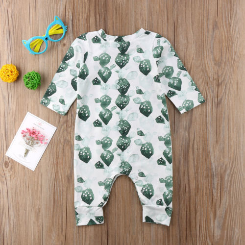 Newborn Baby Girls Boys Romper Jumpsuit Outfits
