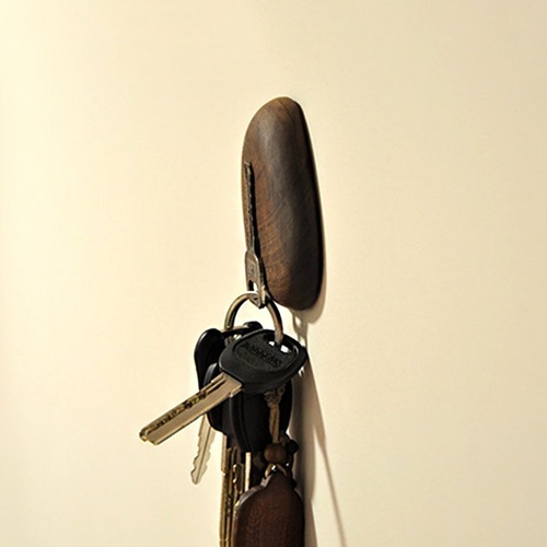 Walnut Magnet Key Holder