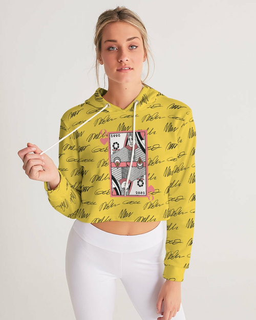 Oria 2882Sport™ Pre-Punk-Prep Women's Cropped Hoodie