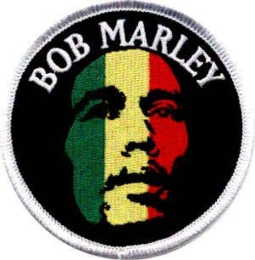 3 Inch Cloth Patch Bob Marley