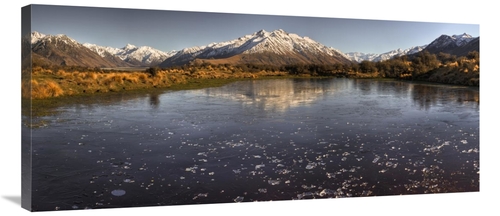 Global Gallery GCS-397784-40-142 40 in. Frozen Tarn Seen From Mt Sunda