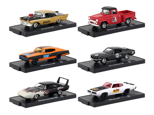 Drivers 6 Cars Set Release 54 in Blister Packs 1/64 Diecast Model Cars