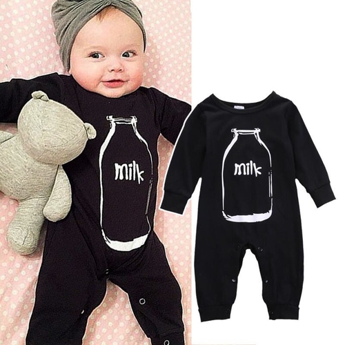 New 2016 autumn spring baby boy girl rompers