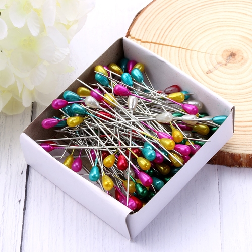 144 PCS/Box Colorful&White Round Pearl Plug Bead