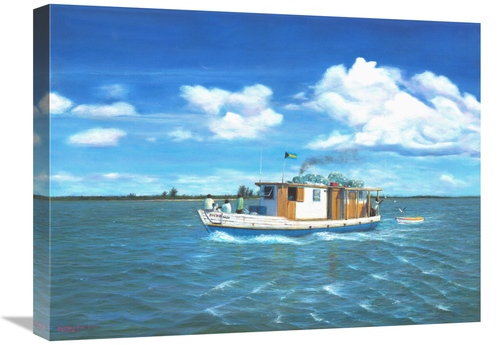 Global Gallery GCS-480436-1824-142 18 x 24 in. King Fisherman Art Prin