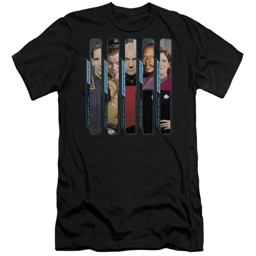 Trevco CBS535-PSF-4 Star Trek & The Captains Premium Canvas Adult Cott