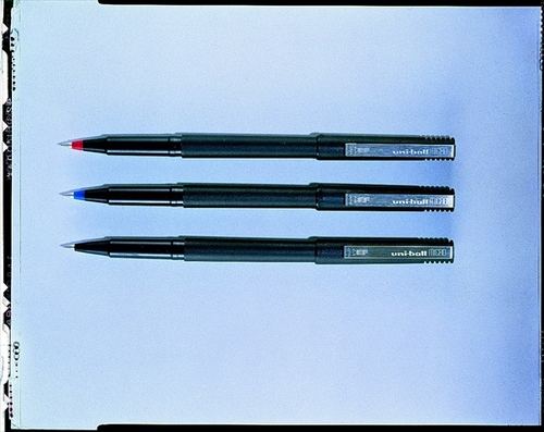 Uni-ball 079128 Water Resistant Rollerball Pen, 0.7 Mm. Fine Tip&#