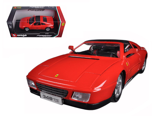 Ferrari 348 TS Red 1/18 Diecast Model Car by Bburago