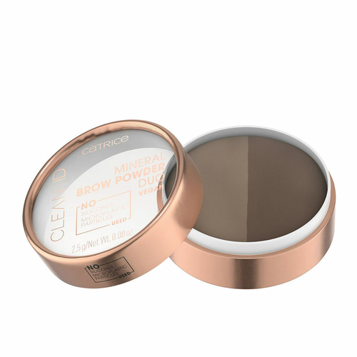 Eyebrow Make-up Catrice Clean ID Mineral Brow Powder Duo 010-light to