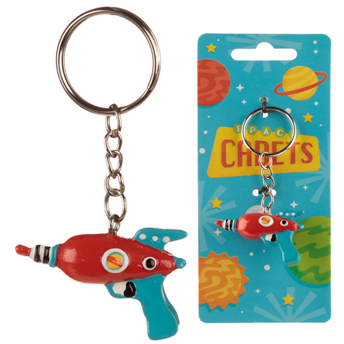 Novelty Collectable Space Gun Keyring